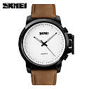 Класичний годинник Skmei 1208 brown, фото 6
