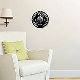 ФК Динамо Годинник настінний Динамо Годинник із вінілу Годинник у спортзал Годинник тренеру ФК Кварцовий механізм 300 мм, фото 2