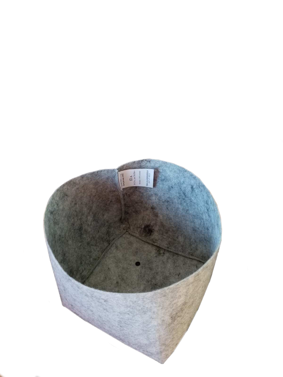 Контейнер для ростен тканинний АМТ без ручок/мішків АМТ h 21 см, d 23 см, 5 л, фото 1