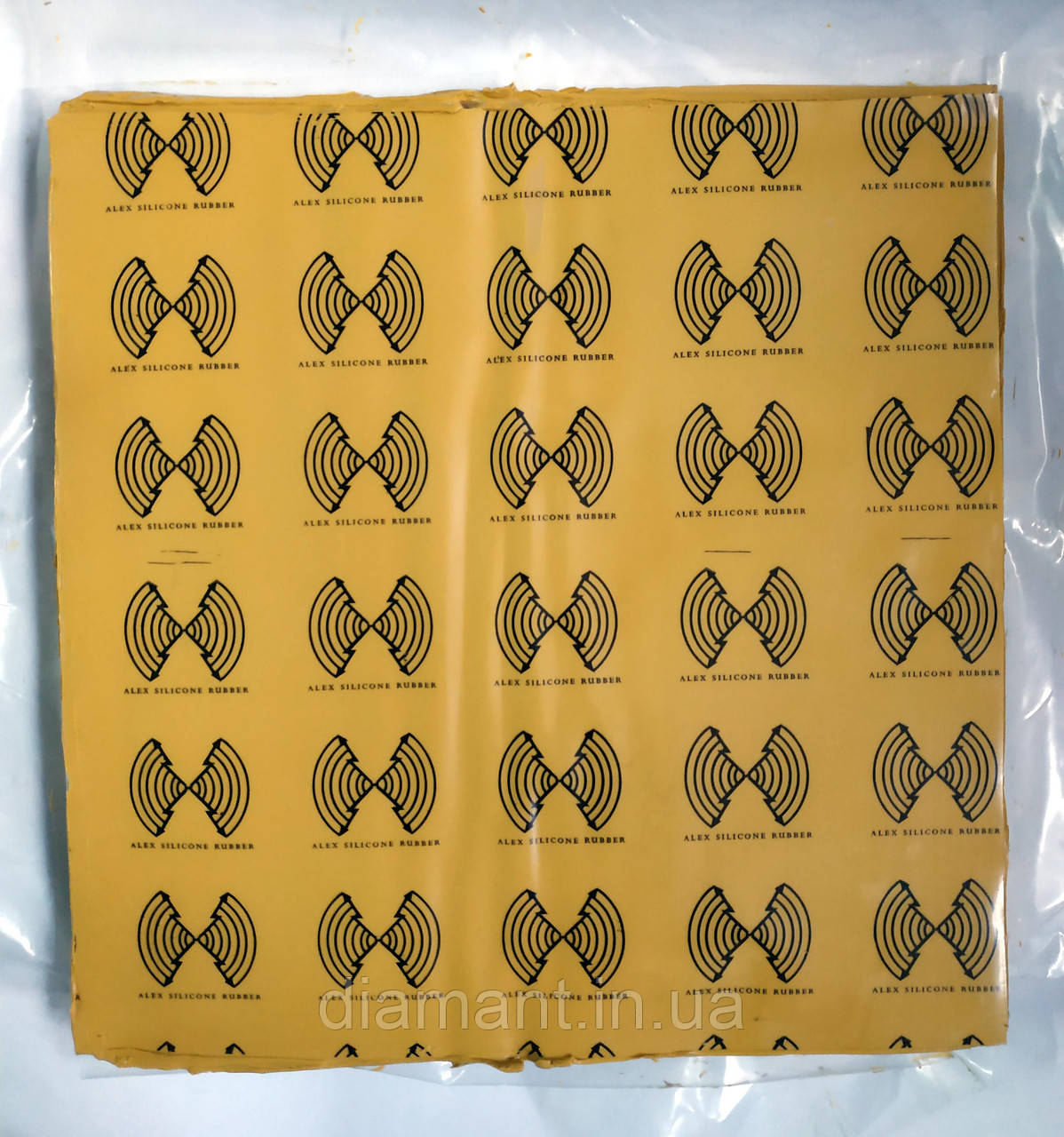 Силіконова гума ALEX SILICONE RUBBER жовта (0,5 кг), фото 1