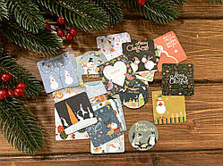 Наклейки "Merry Christmas" 36шт