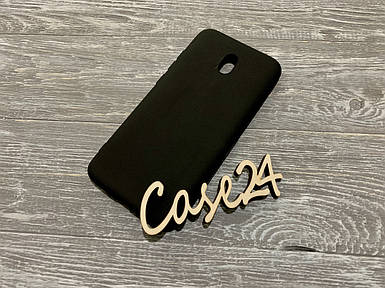 Чохол матовий чорний на Xiaomi Redmi 8A