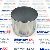 Неодимовий магніт диск 45*35 сила зчеплення 100 кг