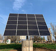 Двовісний сонячний трекер відтепер вироблятиме електроенергію для нашого офісу !
