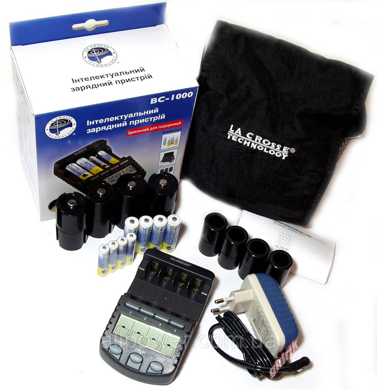 LaCrosse BC 1000 интеллектуальное зарядное устройсво + богатый