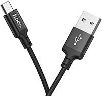 Интерфейсный кабель USB-microUSB 1m Hoco X14