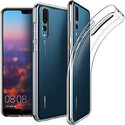 Прозорий Чохол OneCam Huawei P20 Pro (ультратонкий силіконовий) (Хуавей П20 Р20 Про)