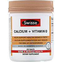Swisse, Ultiboost, Calcium Vitamin D, 250 Tablets