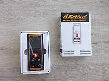✔️ Лазерний далекомір рулетка ASAKA X40 - Professional 40 м, фото 2