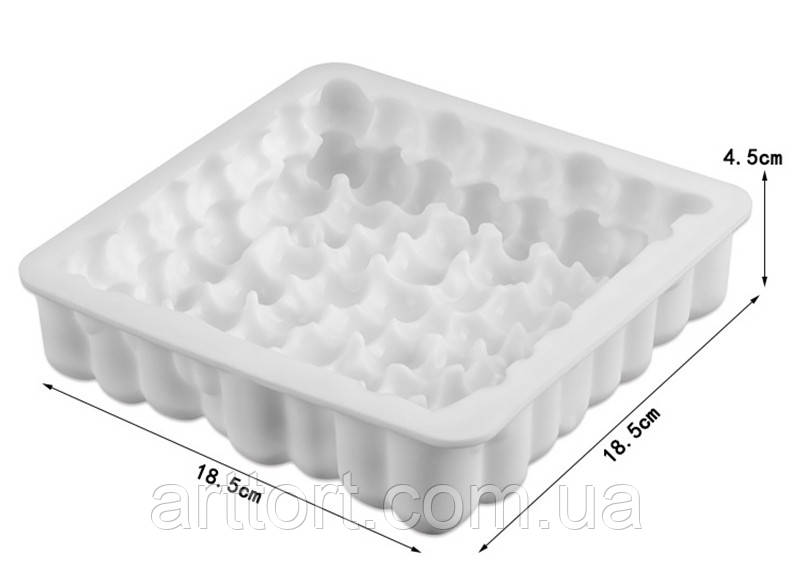 Силіконова форма для мусових тортів Cherry cake, фото 1