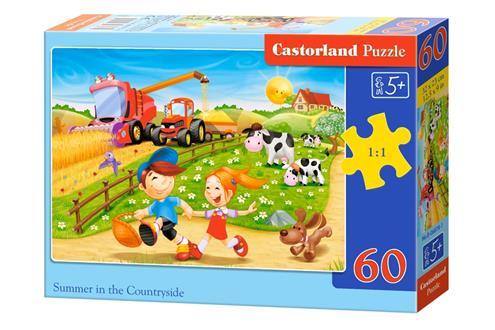 Пазли 60 елементів "Літо в селі", B~06878 | Castorland