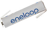 Panasonic Eneloop 800 mAh (min 750 mAh) BK-4MCCE c лепестками (под пайку). (AAA). Цена за 1 шт.