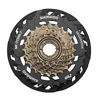 Трещотка велосипедная Shimano MF-TZ500-7-CP spd. (14-34) Megarange, защита