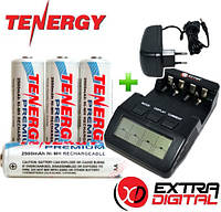 Комплект: Extradigital BM 110 + 4 AA Tenergy Premium 2500 mAh + Бокс.