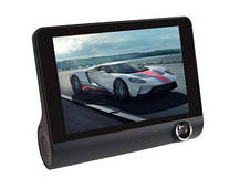 Відеореєстратор із 3 камерами Car DVR WDR Full HD 1080P, фото 4