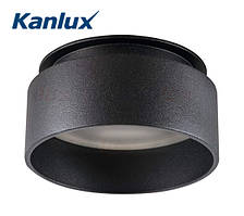 Вбудований світильник точковий Kanlux GOVIK DSO-B 1хMR16, чорний