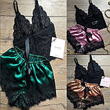 Атласна піжама, фото 2