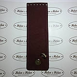 Клапан узкий. Колір "Бордо", фото 2