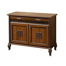 Комод дводверний у спальню ДСП/МДФ Лаура Нова Скай