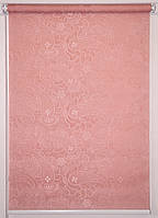 Рулонная штора Арабеска Розовый 850*1500