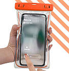 Водонепроникний чохол Terrex для підводного знімання на смартфон до 6.5" флуоресцентний, фото 2