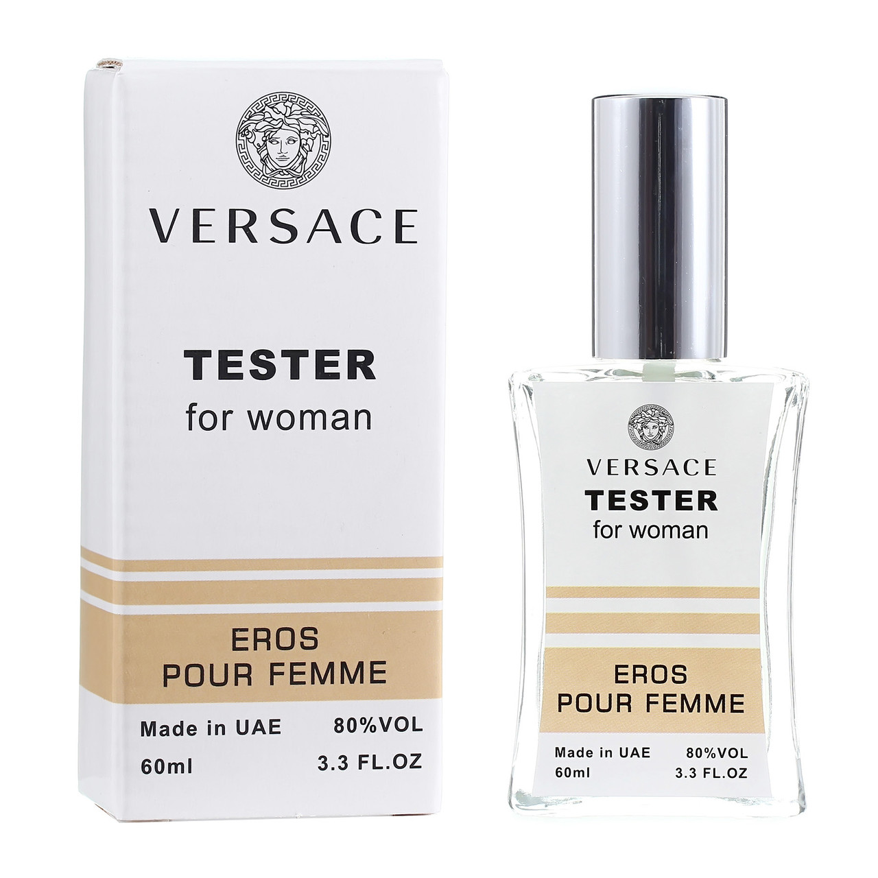 Тестер Versace Eros Pour Femme жіночий, 60 мл