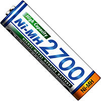 Panasonic 2700 mAh (BK-3HGAE), без упаковки. MAX ёмкость. (AA). Цена за 1 шт.