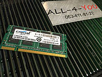 Оперативна пам`ять Crucial DDR2 2GB SO-DIMM PC2 5300S 667mHz Intel/AMD