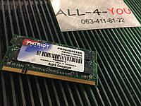 Оперативна пам`ять Patriot DDR2 2GB SO-DIMM PC2 5300S 667mHz Intel/AMD