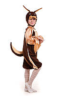 Дитячий карнавальний костюм для хлопчика «Кенгуру» 110-120 см, коричневий