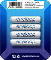 Panasonic Eneloop 800 mAh (min 750 mAh) BK-4MCCE/4LE Sliding Pack в блистере. 2100 Циклов! (AAA). Цена за уп.