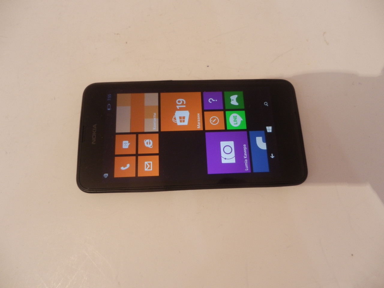 Nokia Lumia 630 Quad Core Dual Sim Black №7225 на запчасти