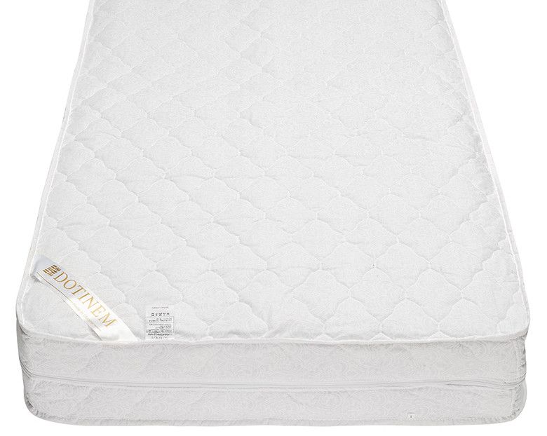 Наматрацник-чохол стьобаний 80х190х24 сатин_поліефірне волокно (215361) "TWINTEX", фото 1