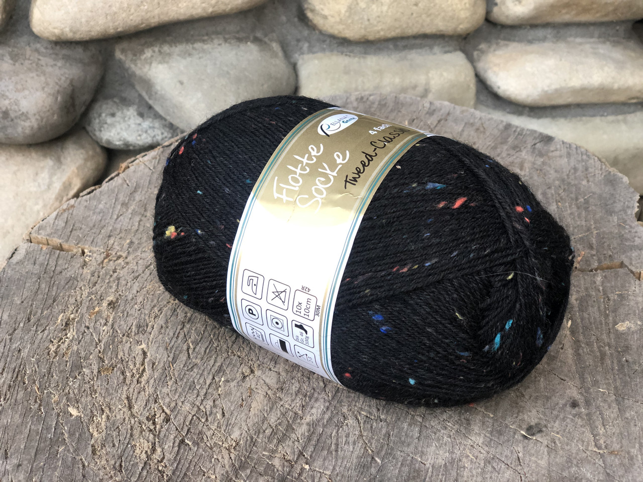 Носкова пряжа Rellana Flotte Socke Tweed Classic