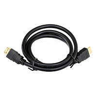 HDMI - HDMI кабель 1,0м черный 1080р FullHD