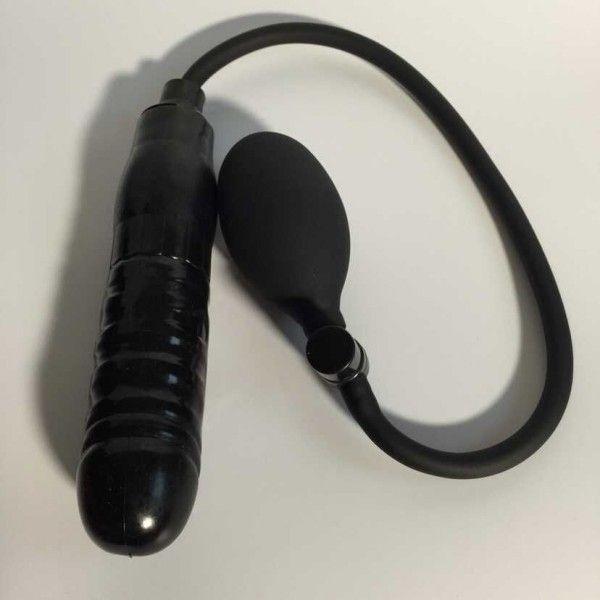 Фалоімітатор з підкачкою чорний Talla, фото 1