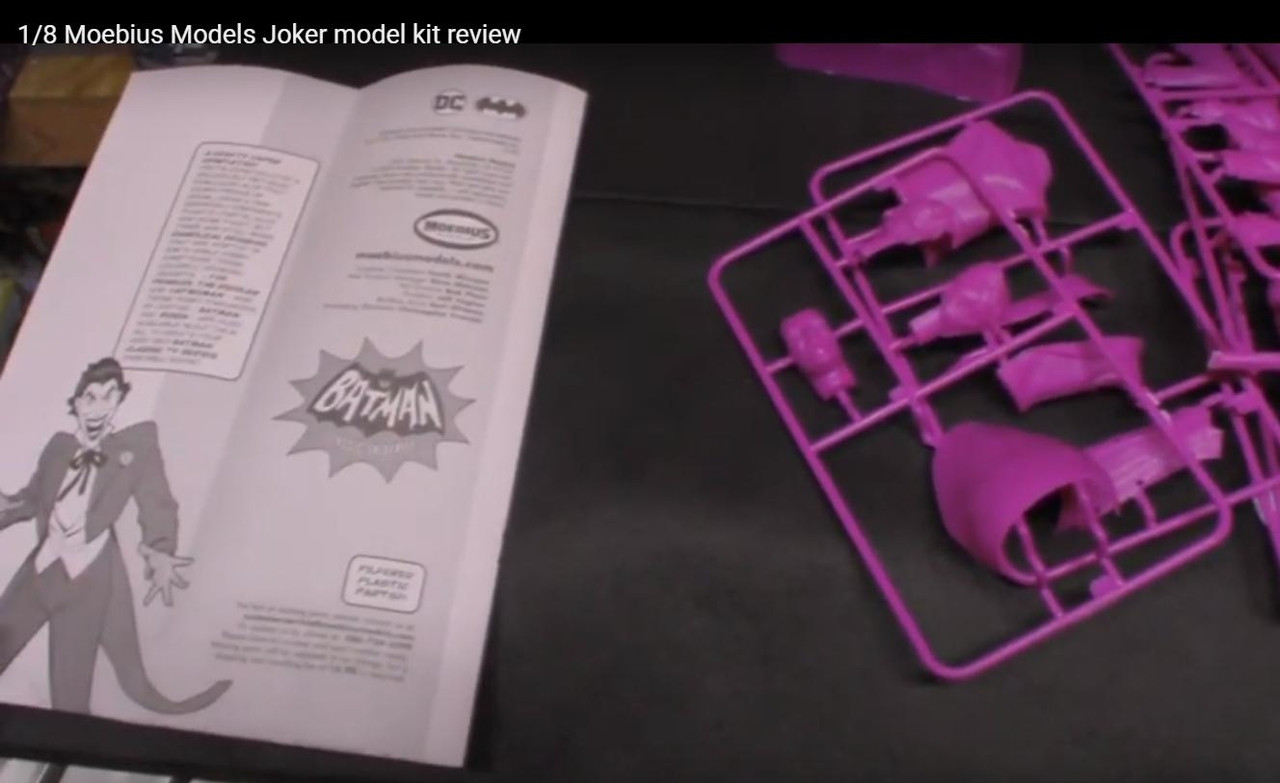 Купить Фигурка Joker Джокер Batman Classic 1966 TV Series Model Kit