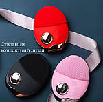 Щітка для обличчя електрична Doc-team brush LED щітка масажер силіконова для чищення ультразвукова, фото 3