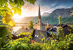 Пазли Гальштат, Австрія на 1000 елементів