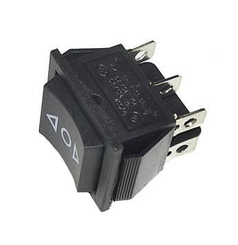 Вимикач без фікс. KCD2-223 (RS-223), 2-групи (ON)-OFF-(ON), Daier