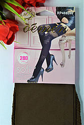 Панчохи фантазійні Demen щільні 280 Den якісні Free коричневі (488048)