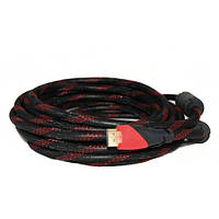 Кабель MHZ Hdmi to Hdmi 10м 1080p усиленный в обмотке