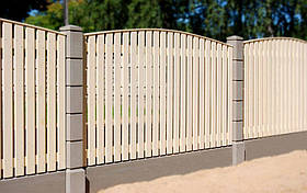 Дерев'яний паркан для дачі LNK