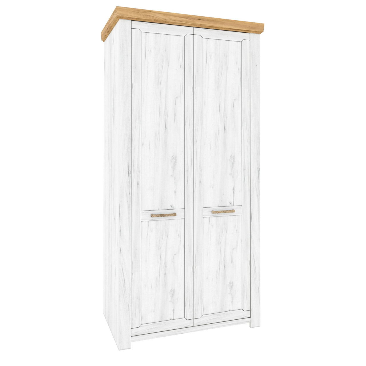 Шафа дводверна у вітальню з ДСП+МДФ Sudbury F Blonski, фото 1