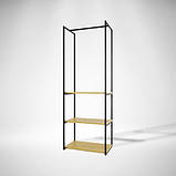 Вішалка для Передпокою лофт 60*40*180 см. "Перуджа" LNK LOFT, фото 2