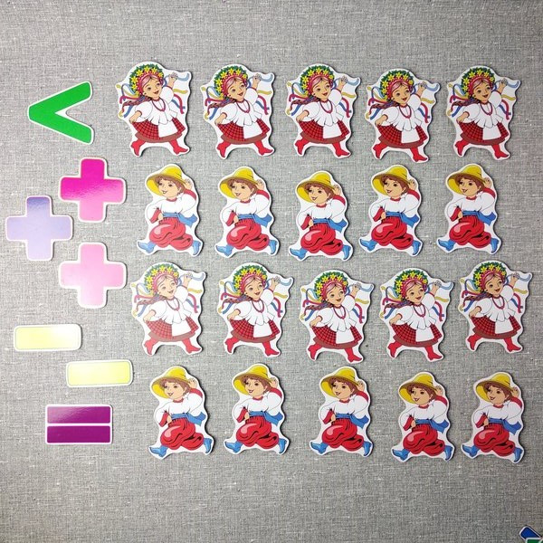 Магнітна математика Козак і Козачка