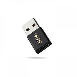 Переходник Remax Joymove RA-USB3з Type-C(Female) на USB(Male) Black