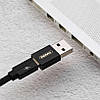 Переходник Remax Joymove RA-USB3з Type-C(Female) на USB(Male) Black, фото 5