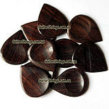 Rosewood Pick Медіатор із дерева палісандр 2.80 mm — 3.00 mm, фото 3