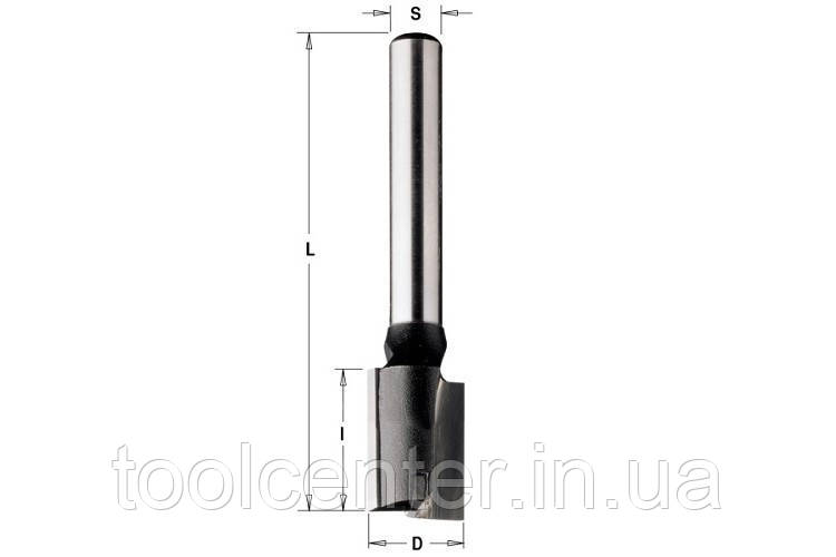 Фреза СМТ 12х40,90х8 пазова з торцевим зубом